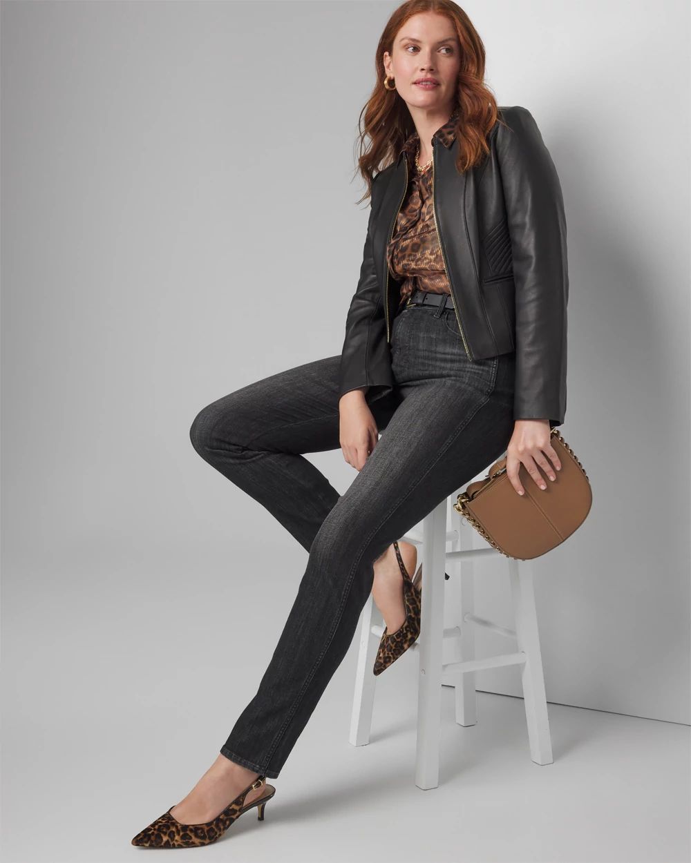 Curvy Straight Cut 5-Pocket Jean